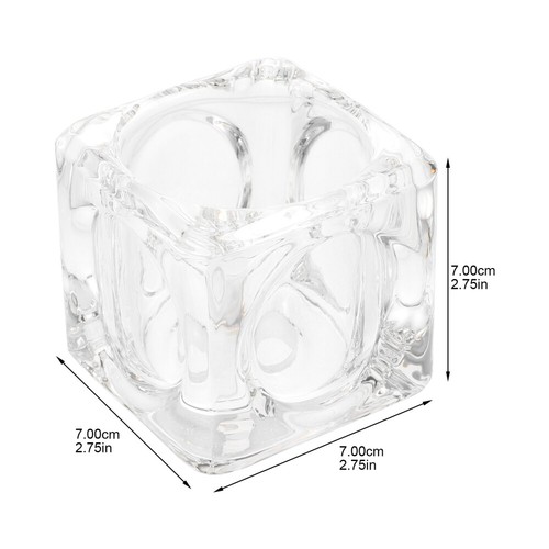 Set of 2 Pendant Lamp Shades Transparent Glass Lampshade Elegant eBay