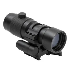 NcSTAR 3x Magnifier Scope for Red Dot Sights w/ Flip-to-Side Mount SMAG3XFLP
