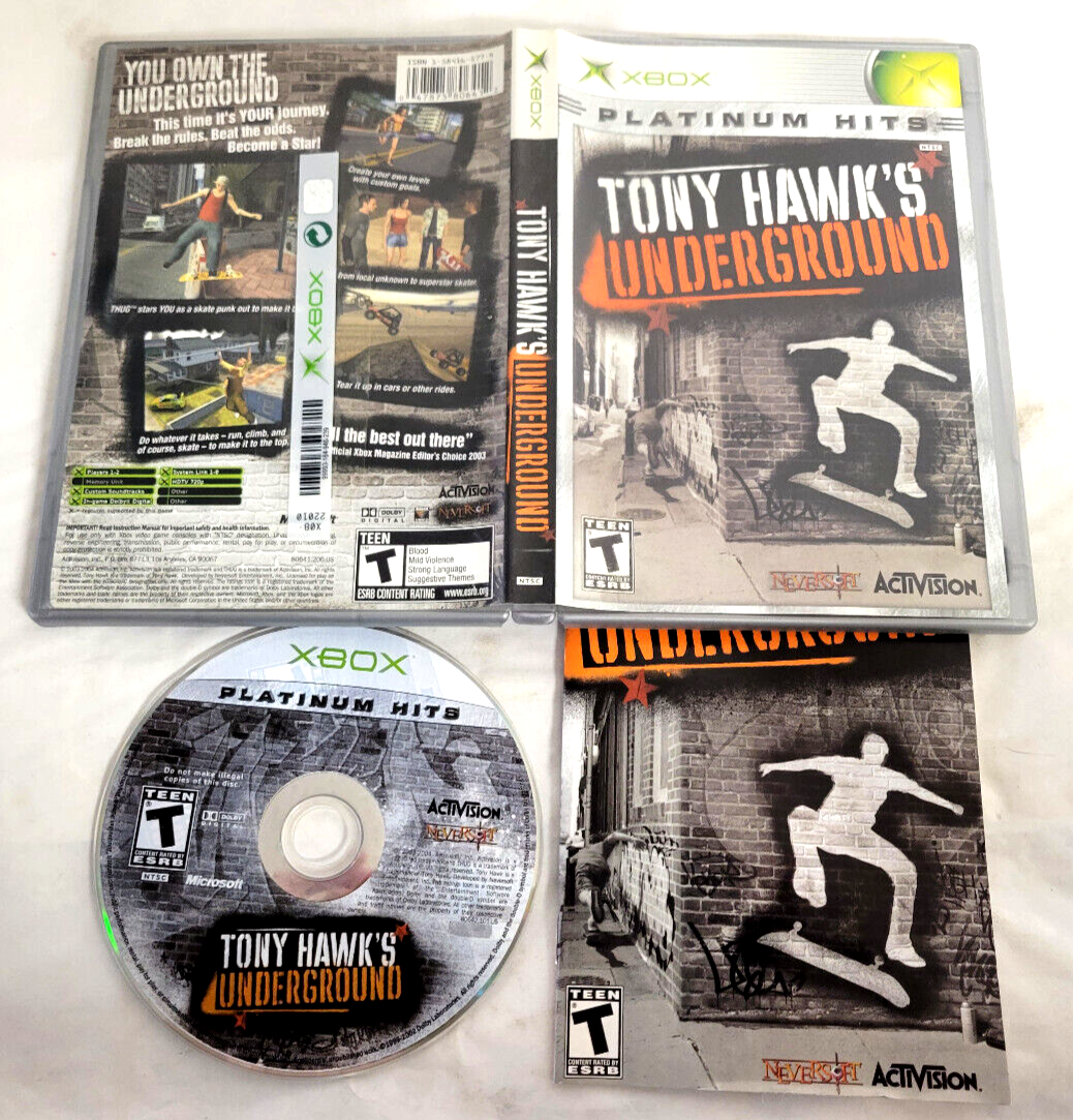 Tony Hawk's Underground [Platinum] [Video Game]