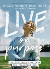 Live on Purpose: 100 Devotions for Letting Go of Fear and F - VERY GOOD