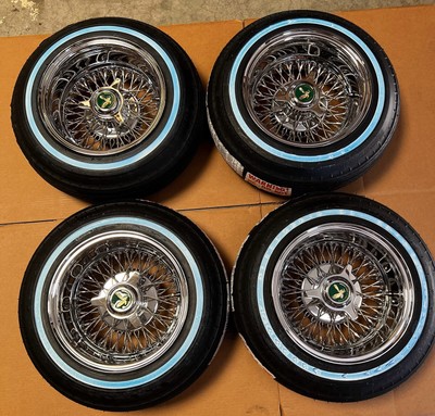 Zenith Wire Wheel Tire Package Vintage Type Truespoke Restoration New 5.20 Tires