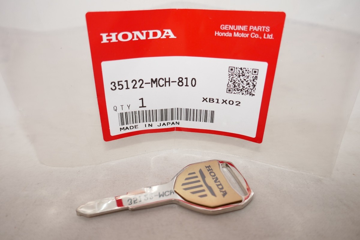 OEM Honda Key Blank 35122-MCH-810 VTX1800 C R S T 2002-2008 TYPE2
