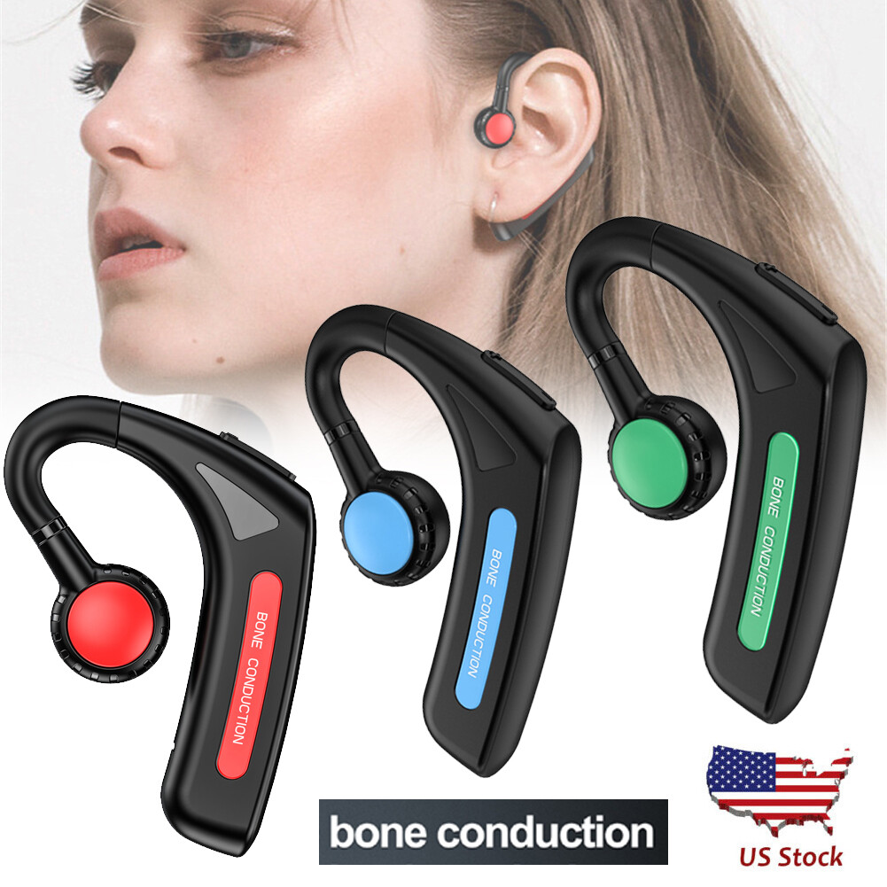 Bone Conduction Headphone Bluetooth 5.1 Headsets Sport Hands-free Earpieces