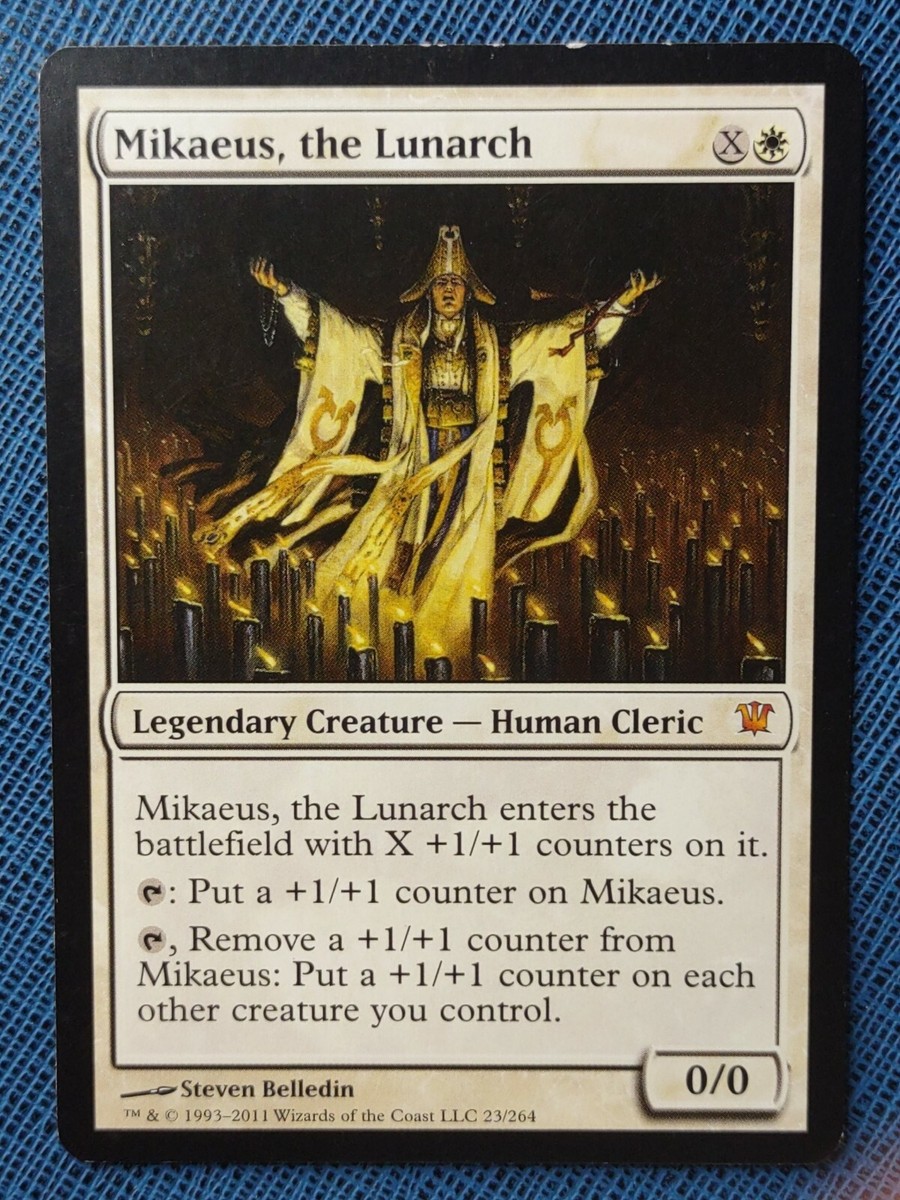 MTG 1x Mikaeus the Lunarch LP Innistrad Magic the Gathering | eBay