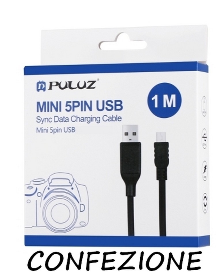 Cavo Alimentazione GoPro Hero 10 e Hero 11 USB-C per Batteria LiPo