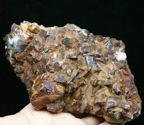 1.15lb Rare Natural Red Calcite Quartz Crystal Cluster Point Mineral Specimen - Picture 3 of 9