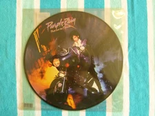 PRINCE & THE REVOLUTION Purple Rain LP PICTURE DISC Warner Bros 2017 Limited Edt