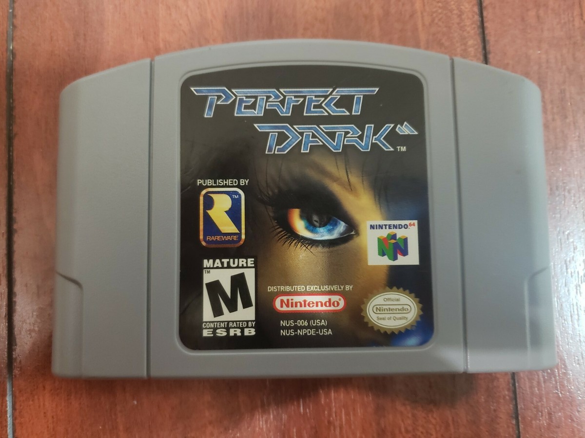 ORIGINAL AUTHENTIC Perfect Dark (Nintendo 64, 2000) N64