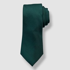 Perry Ellis Portfolio Mens Green Oxford Classic Neck Tie Size 57x3