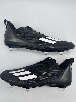 Adidas adizero 22 Detach Black White Football Cleats HR1614  display picture 1