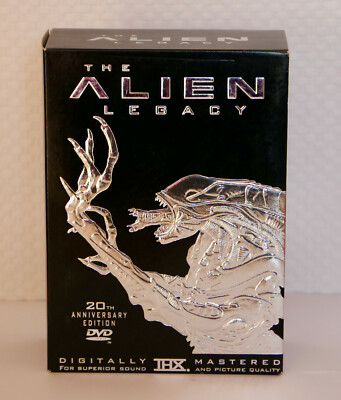 The Alien Legacy 20th Anniversary Edition 4 DVDs im Pappschuber