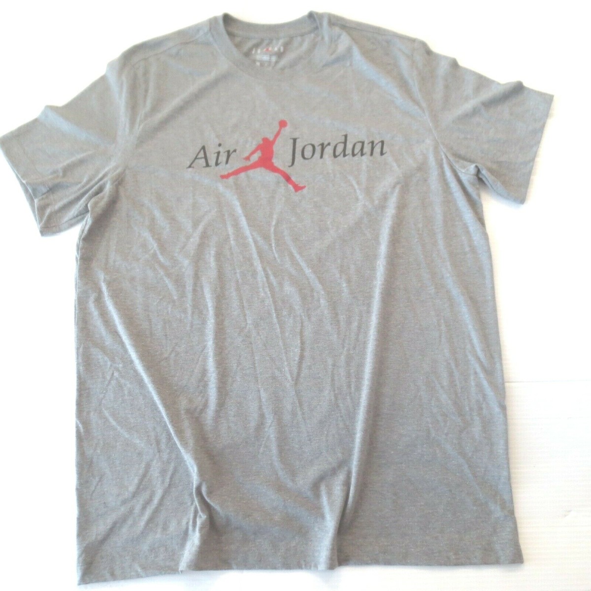 Air Jordan グレー Tシャツ Nike Air Jordan Printed T Shirt, $36 | farfetch.com | Lookastic