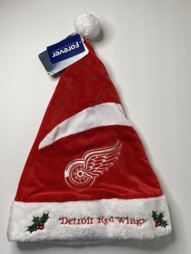 Chapeau de Noël des Red Wings de la LNH Detroit par FOCO - Photo 1/6