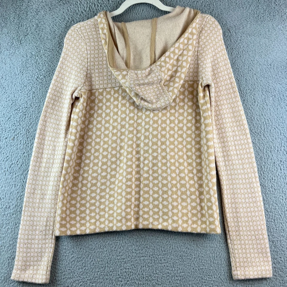 Suéter Anthropologie Sparrow Crema Lunares Con Capucha Mezcla Lana Para Mujer’s S Foto 2 de 4