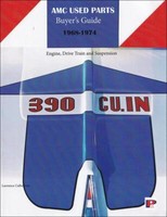 AMC Teile Austauschhandbuch AMX Javelin Rebel 1968 1969 1970 1971 1972 1973 1974