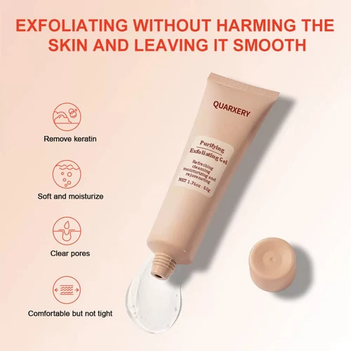 3X Purifying Exfoliating Gel, Quarxery Cleansing Purifying Cream for Face & Body - Bild 9 von 15