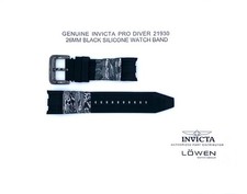 Authentic Invicta Pro Diver 21930 Black Silicone 26mm Watch Band