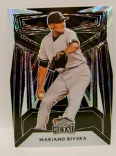 MARIANO RIVERA #1 /6 BASE CARD LEAF METAL BASEBALL 2023