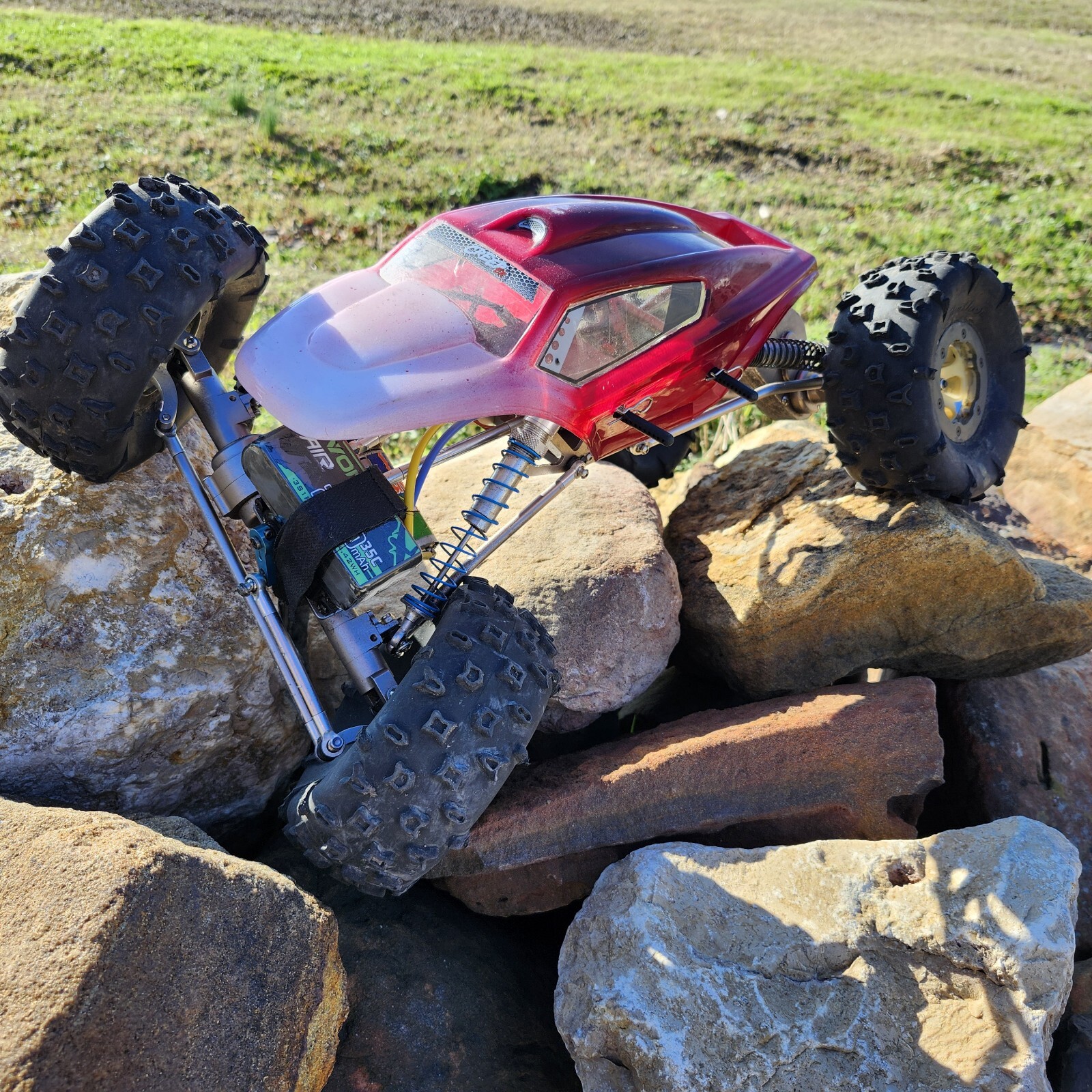 Nu Berg Rc Rock Crawler Rare Vintage Rtr