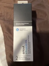 Cricut Mug Press Infusible Ink Transfer Sheets 4.5"X12"-Solid Black