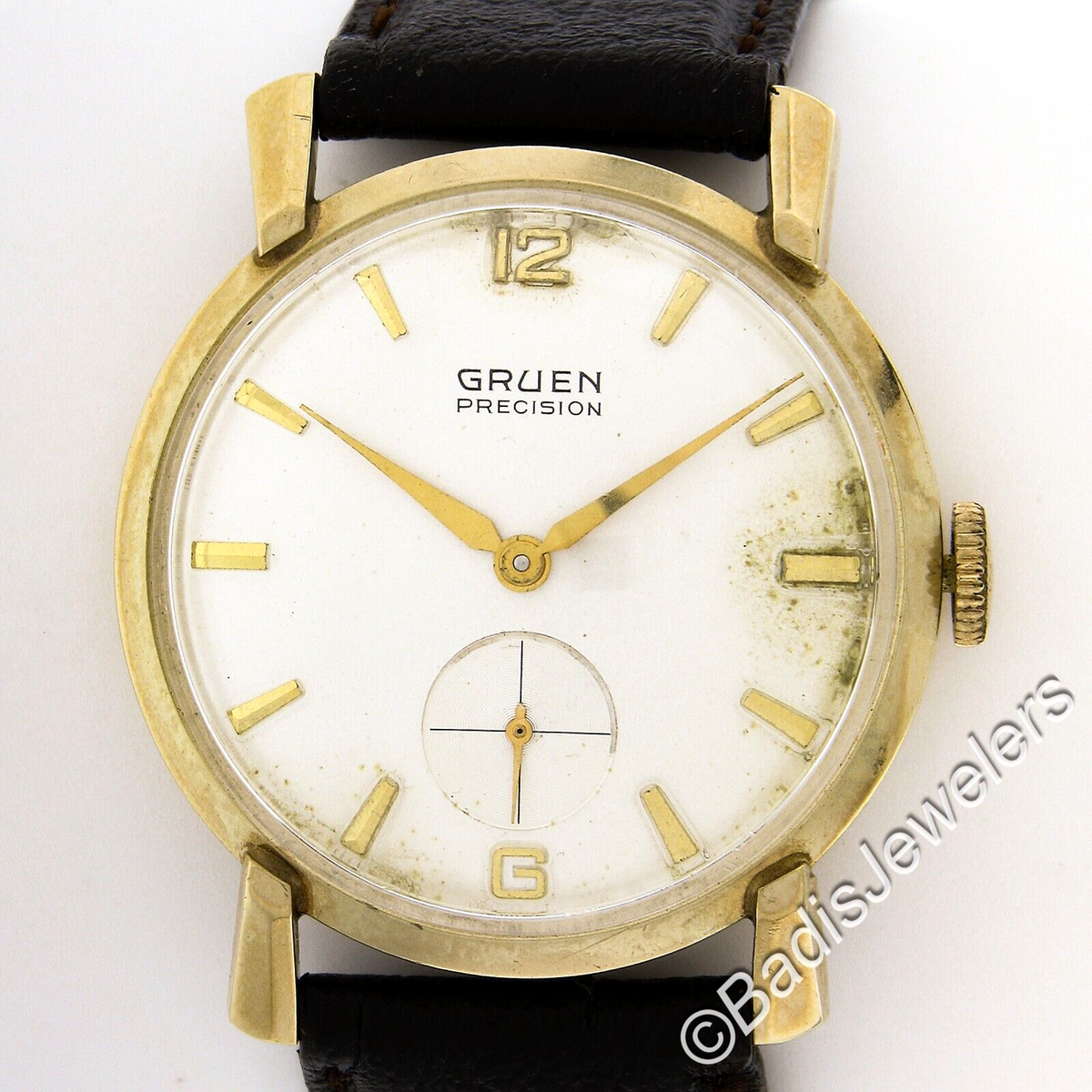 GRUEN グリュエン14K Precision 腕時計 ゴールド 腕時計 Gruen Precision グリュエン プレシジョン クォーツ