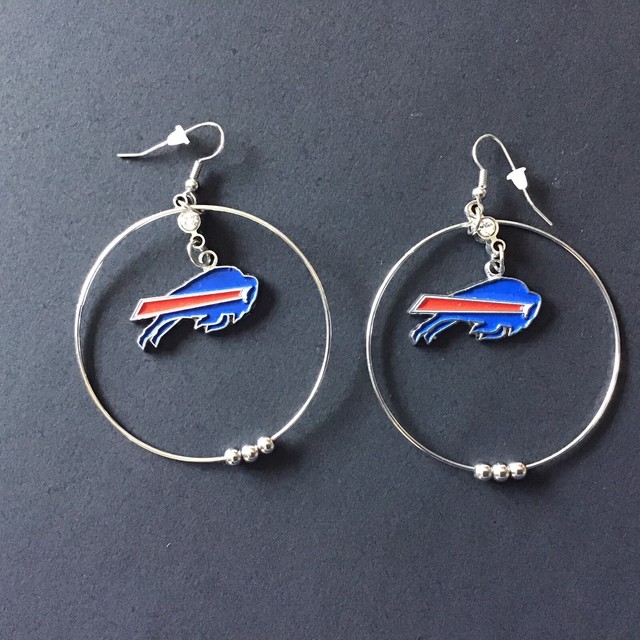 buffalo bills earrings amazon