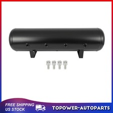 8 Gallon Air Tank Steel 9 Port For Air Suspension Horn Air Ride Compressor Kit