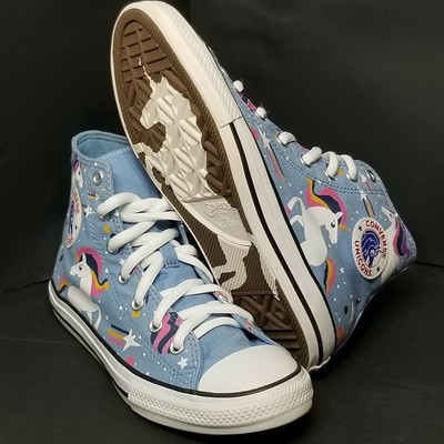 blue unicorn converse