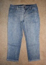 Womens Chicos Jeans Sz 0 So Slimming Stretch Denim Capris 4