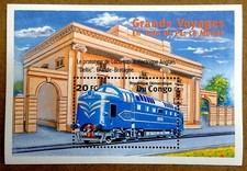 VINTAGE CLASSICS - Congo 2001 - Deltic, World Trains - Souvenir Sheet - MNH