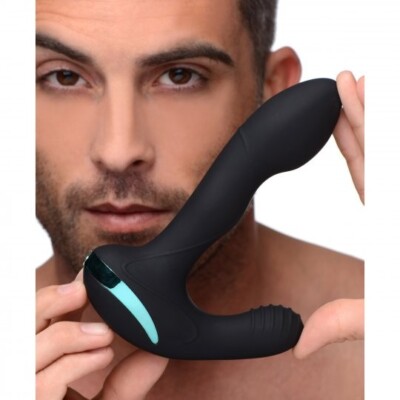 Maverick Rotating Vibrating Silicone Prostate Stimulator | eBay