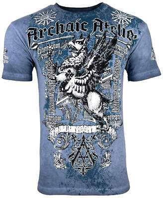 Archaic by Affliction Men's T-Shirt Base Biker MMA Y2K | eBay
