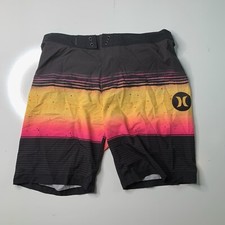 Hurley Swim Trunks Board Shorts Multicolor Size 32 