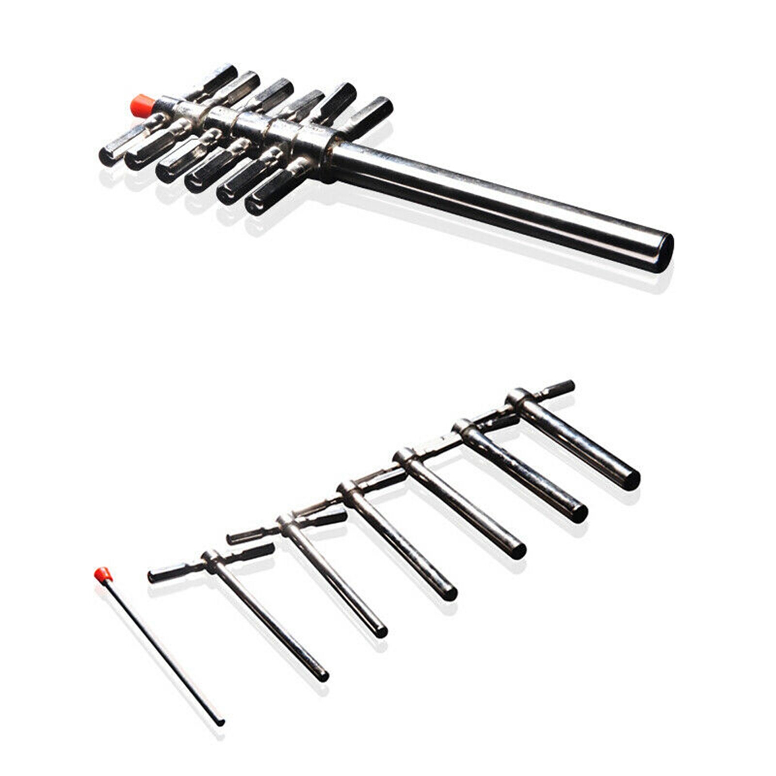 Cork Rubber Stopper Borer Tool Set of Drill Hole Laboratory Kits For Lab Teach eBay