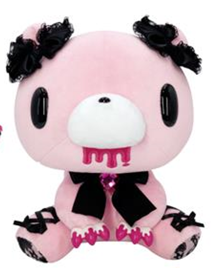 Chax GP Gloomy Lace up Variation Plush Doll Bear Taito 2024 Pink