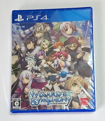 Wizard's Symphony Sony PlayStation 4 Game Brand New Sealed from Japan