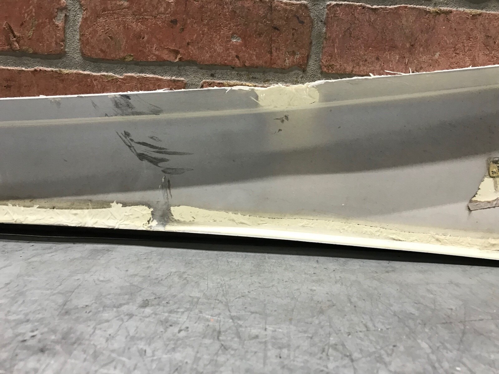 15-17 McLaren 650S Left Driver Side Door Lower Molding Trim Cover Panel OEM