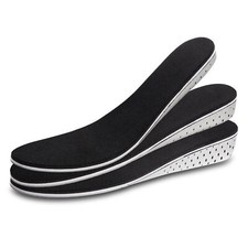 Men Women Invisible Height Increase Insoles Heel Lift Taller Shoe Inserts Pad
