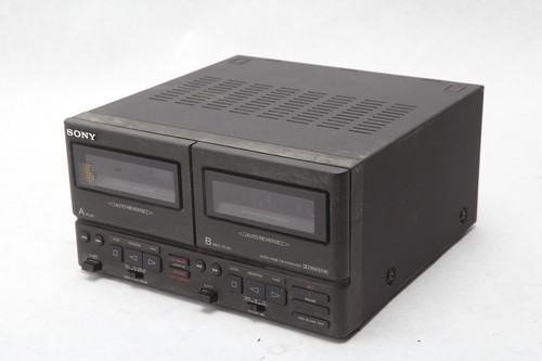 Vintage SONY TC-H500 Double Stereo Cassette Deck For MHC-3500 PARTS REPAIR B22