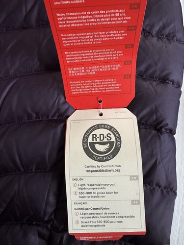 NWT The North Face Women’s Trevail hood Parka Winter Down Jacket Purple Small S - Picture 4 of 11