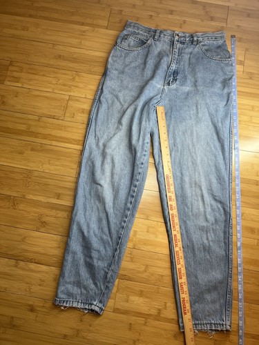 Bugle Boy For Her 609TM Easy FIT high-rise Vintage Distressed Blue Jeans|28x28.5 - Picture 6 of 18