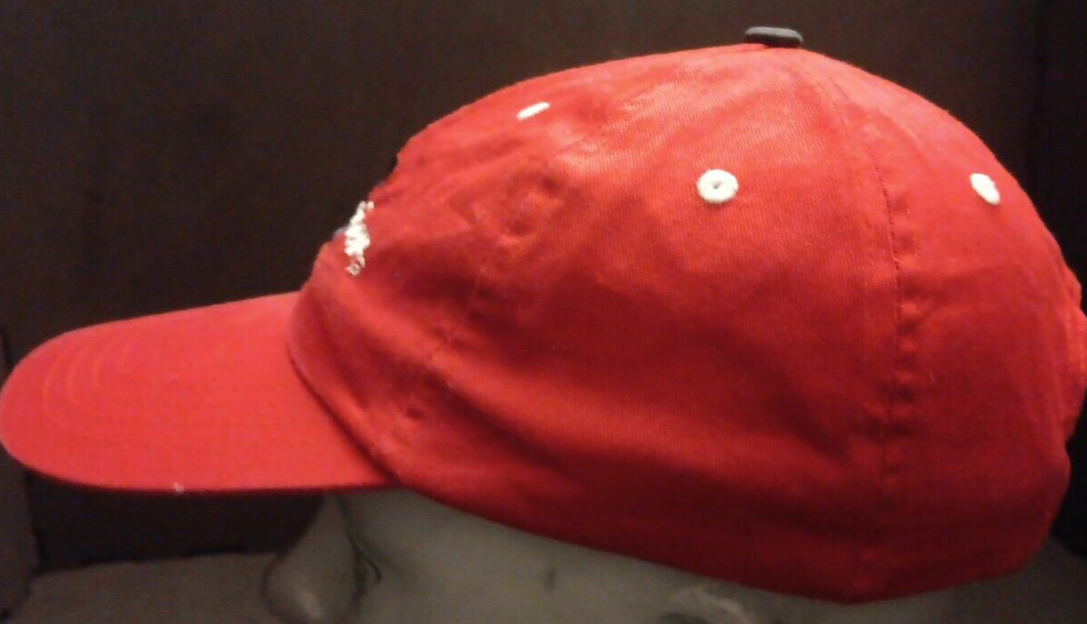 2007 Adj Strapback Red Budweiser Embroidered Beer… - image 5