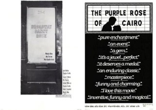 'Broadway Danny Rose' (1984)/'The Purple Rose Of Cairo' (1985) Full Sheets