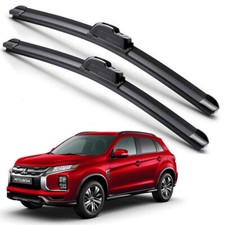 For 2011-2024 Mitsubishi Outlander Sport Windshield Wiper Blades Hybrid Silicone