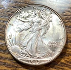1942 Walking Liberty Half Dollar Nice Original Choice BU CHRC