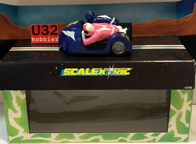 #ad #ad Scalextric C 885 Motorcycle And Sidecar Blue Power Rangers Billy Kimberly $74.29