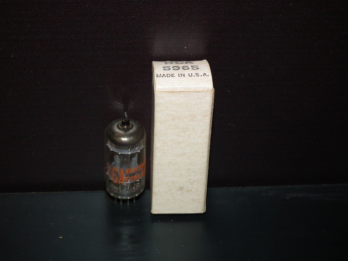 One E180CC (7062, 5965, 12AT7) Tube, Philips PQ Brand, A Super 12AT7