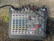 Allen & Heath Zedi-10fx 10-channel Live + Mic Shure Sm58s And Stand .