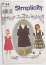 Simplicity Sewing Pattern 9014 Fairy Tales Size AA 3 4 5 Vintage 1999 UNCUT