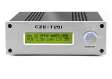 CZE-T251 FM transmitter stereo Professional broadcast adjustable 0-25W  Power